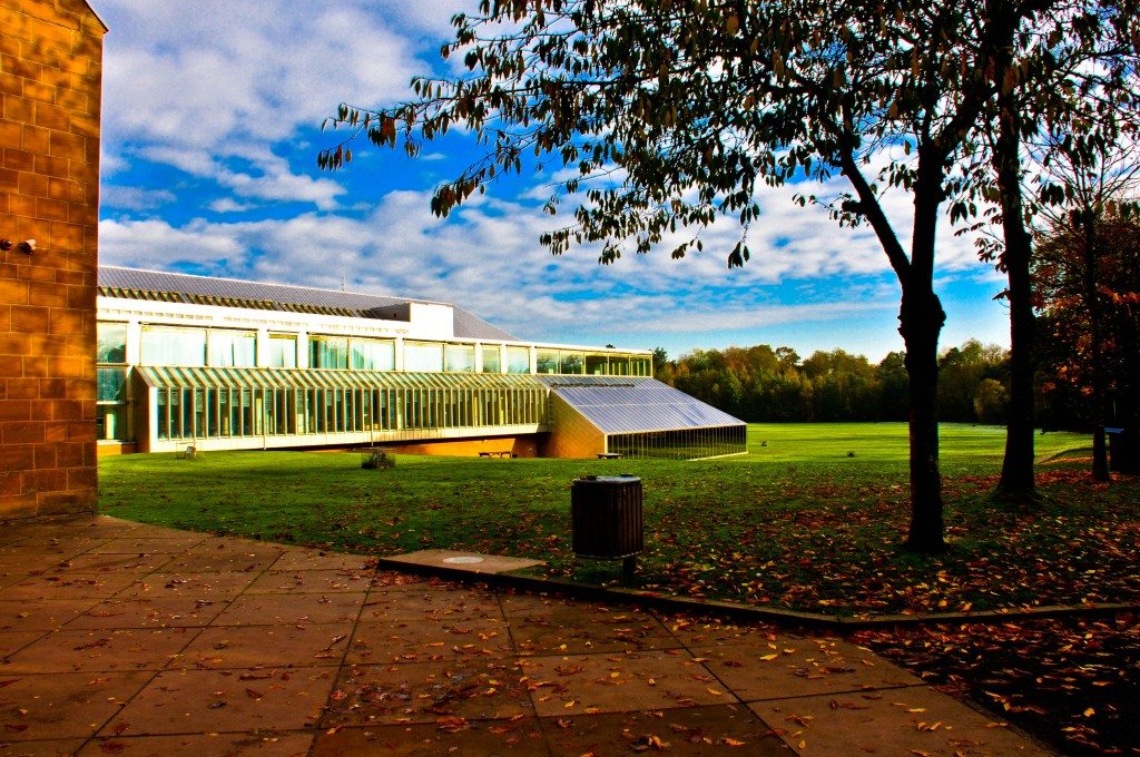 The Burrell Collection within the Pollock Country Park, Glasgow, UK. 