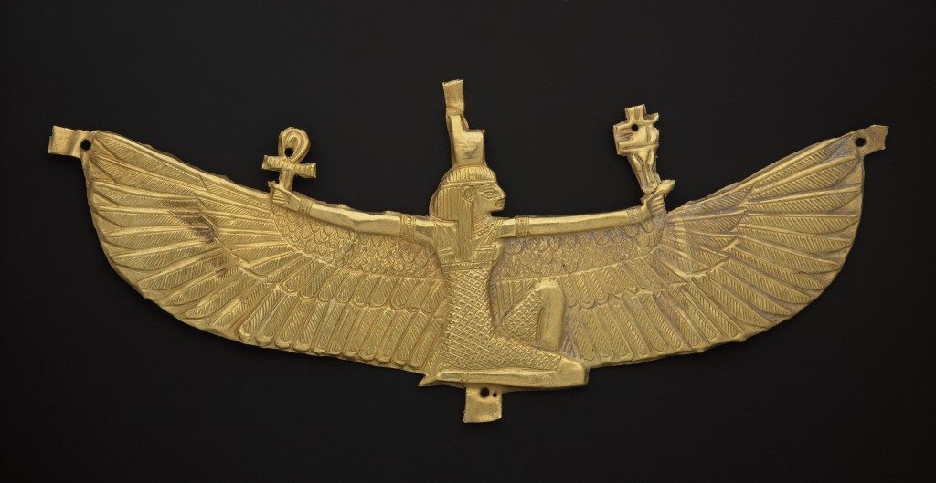 Winged Isis pectoral 538–519 B.C. Gold * Harvard University—Boston Museum of Fine Arts Expedition * Photograph © Museum of Fine Arts, Boston