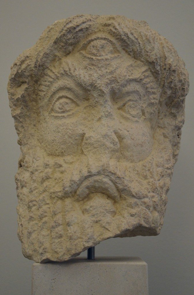 The cyclops Polyphemus. Split Archaeological Museum. Photgorahper: Carole Raddato.