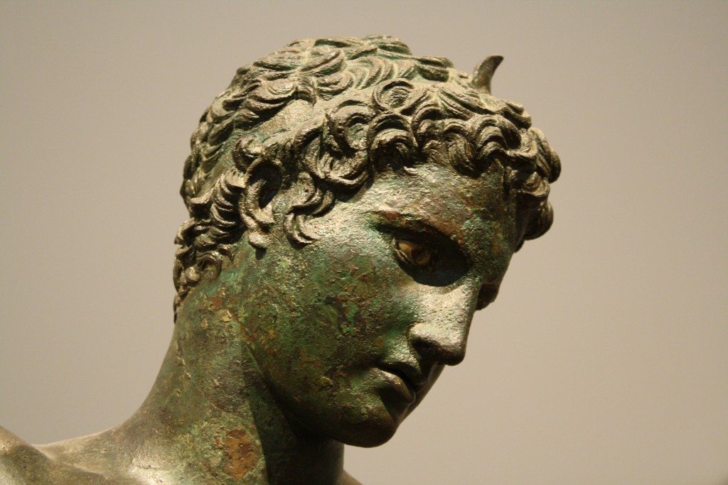 Greek Athlete (Detail)