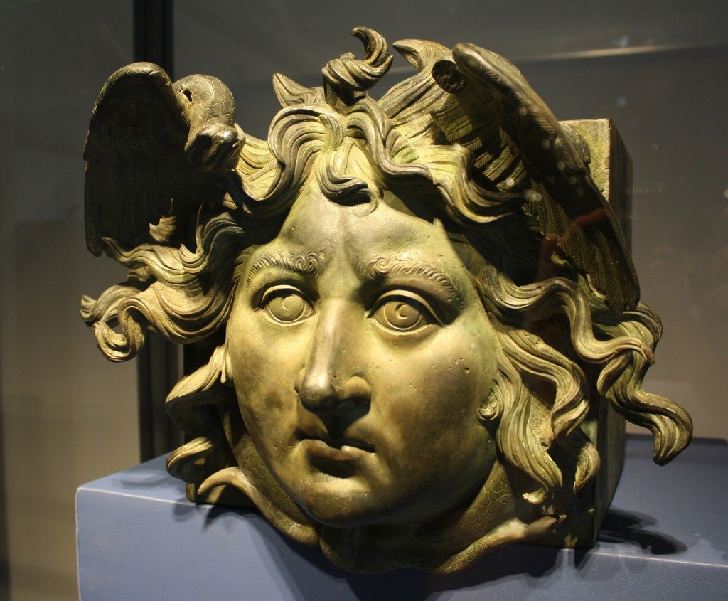 The most famous Gorgon, Medusa. 