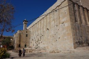 The Tomb of the Patriarchs in Hebron is holy to all three monotheistic religions. (photo credit: Rick Steves/Rick Steves’ Europe)