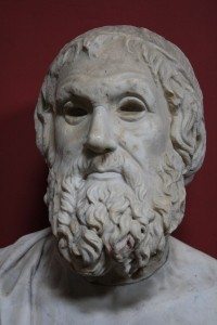 Sophocles, 1st century  BCE, photo by Mark Cartwright (http://www.ancient.eu/image/1443/)