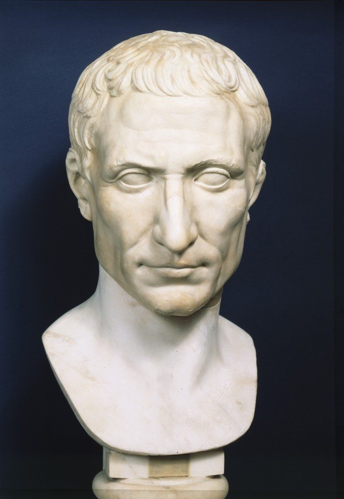 Bust of Julius Caesar. (Courtesy of Simon & Schuster.)