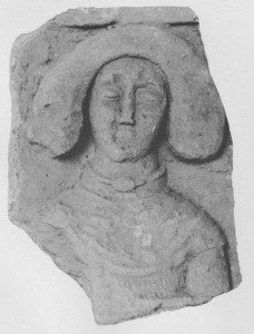 Relief sculpture of a military figure. From Safar and Mustafa, Hatra: The City of the Sun God, pl. 92, p. 116.