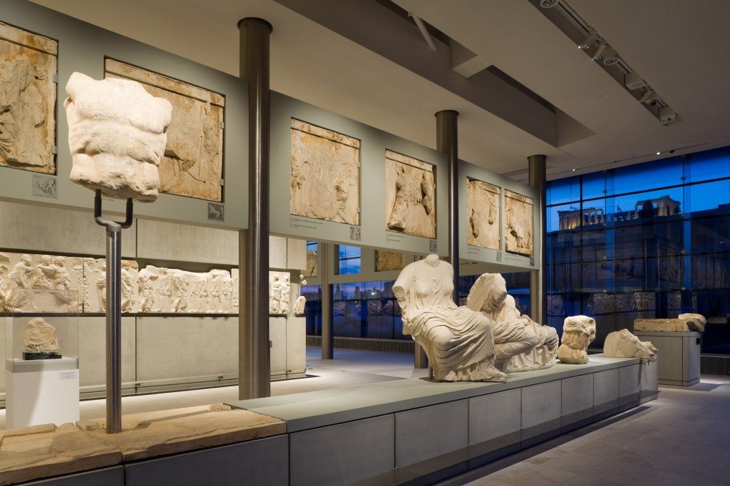 Pediment, Metopes, Frieze, and Temple.