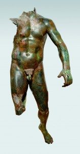 Statue of a Young Man. Third–fourth century BCE bronze 152 x 52 x 68 cm. Athens, Ephorate of Underwater Antiquities. 