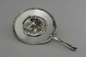 Mirror Decorated with Cupids. Silver. MANN 12607. ©The Superintendence for the Archaeological Heritage of Naples (SAHN).