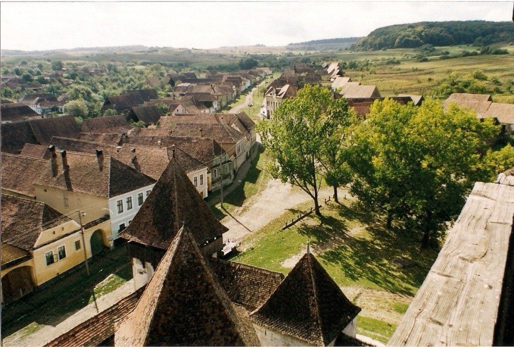 View from atop the tower of a church in Archita, Romania. (Photo Courtesy of GHF.)