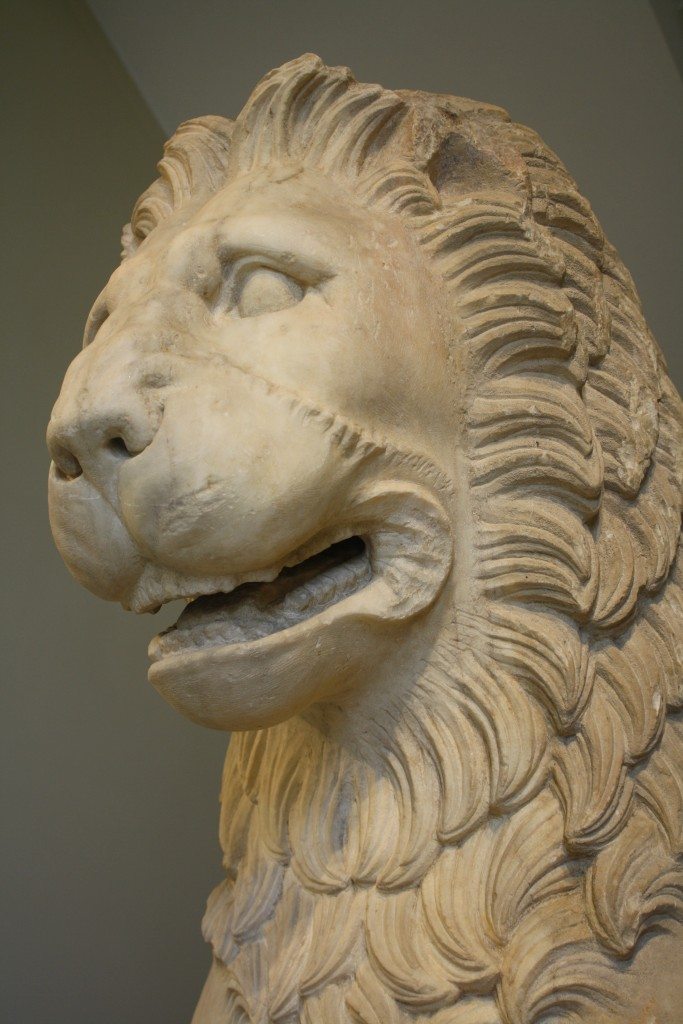 A lion froma funerary monument from Moschato