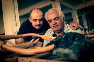 Nikolaos and Anastasios Koumartzis of Luthieros music instruments