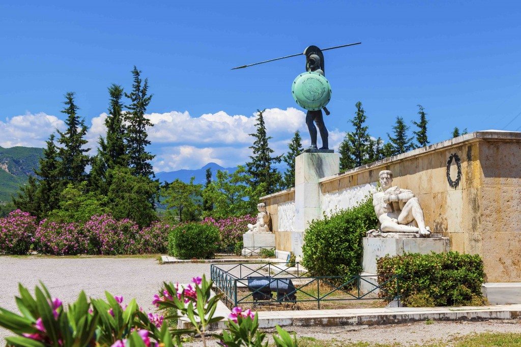Statue of Leonidas, Thermopylae.