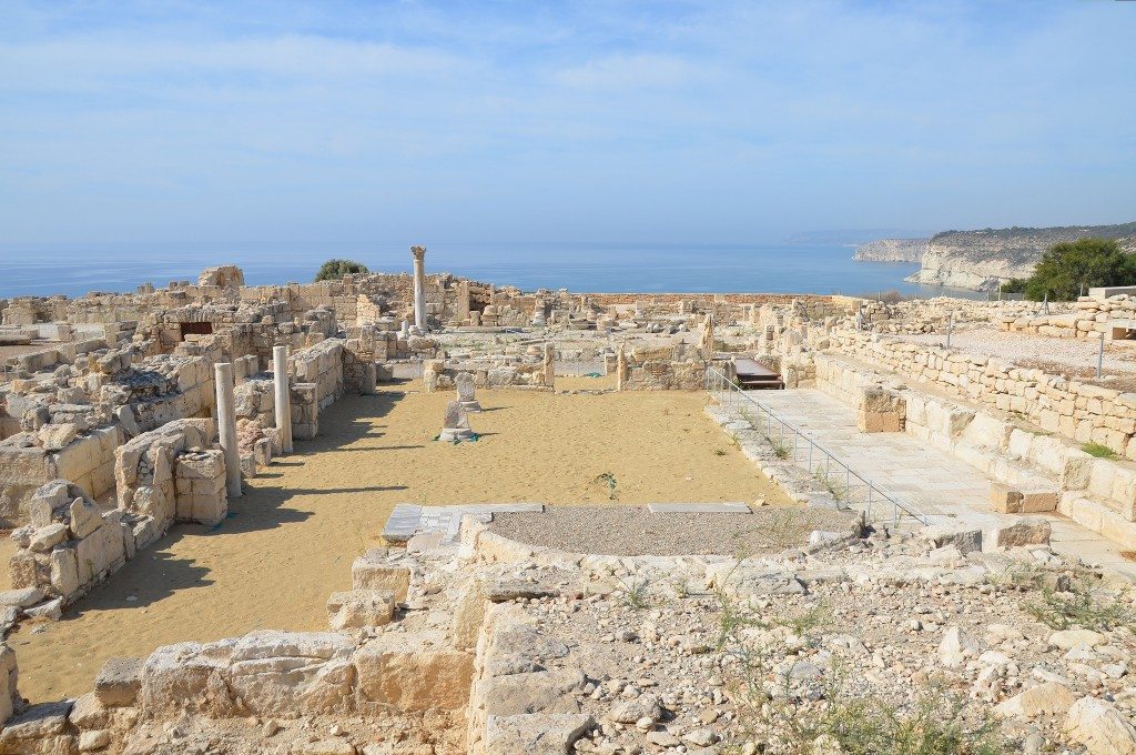 The Early Christian Basilica dating to the beginning of the 5th century AD, Kourion