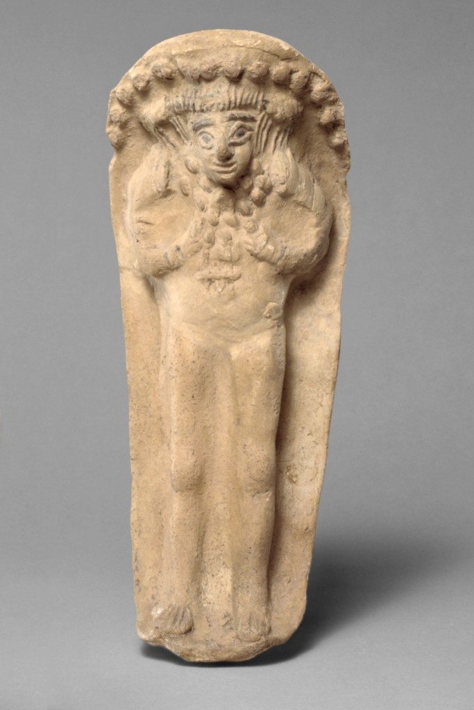 Terracotta figurine of the goddess Astarte, ca. 600–480 B.C., Cypriot, The Metropolitan Museum of Art