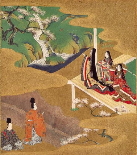Illustration of The Tale of Genji -- "Wakamurasaki," traditionally credited to Tosa Mitsuoki (1617–1691 CE). (Part of the Burke Albums, property of Mary Griggs Burke. (<a href="https://en.wikipedia.org/wiki/Murasaki_Shikibu#/media/File:Ch5_wakamurasaki.jpg"><strong>Public Domain</strong></a>.)