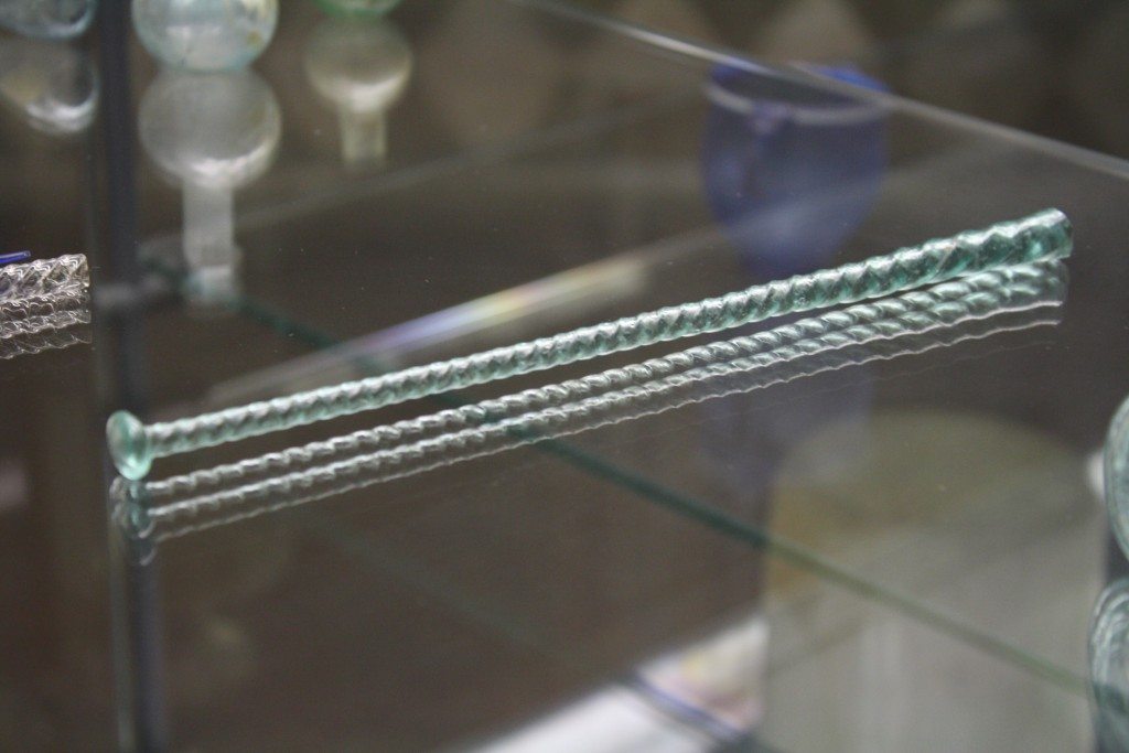 Roman glass at the Archaeological Museum of Pavia. Image © Mark Cartwright.