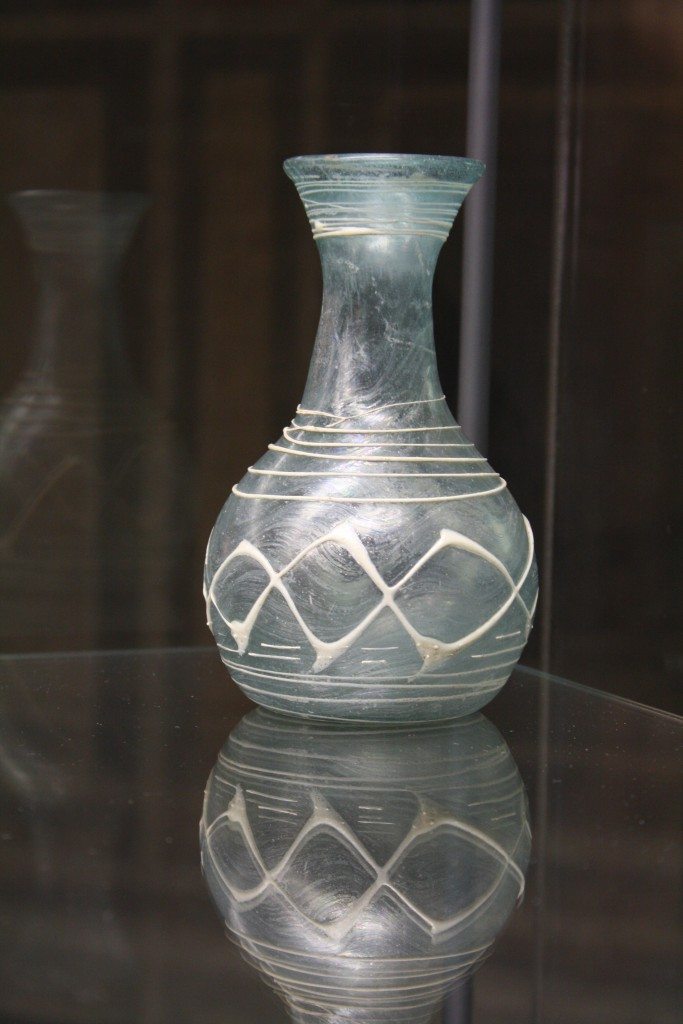 Roman glassware at the Archaeological Museum of Pavia. Image © Mark Cartwright.