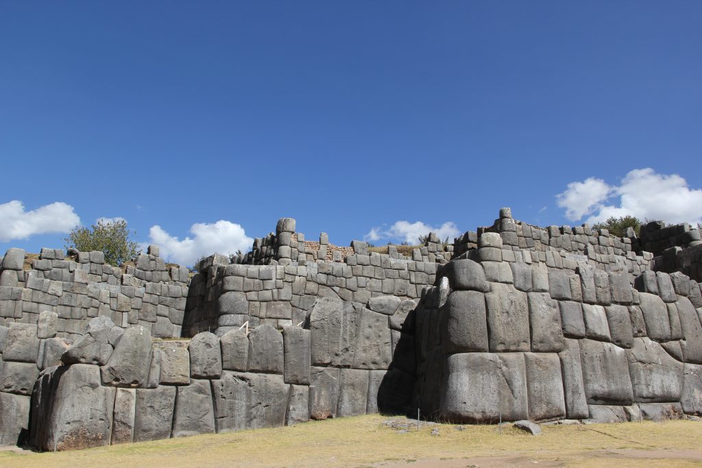 Megalithic Inca architecture at Sacsayhuaman, located in the hills above Cusco. Photo © Caroline Cervera.