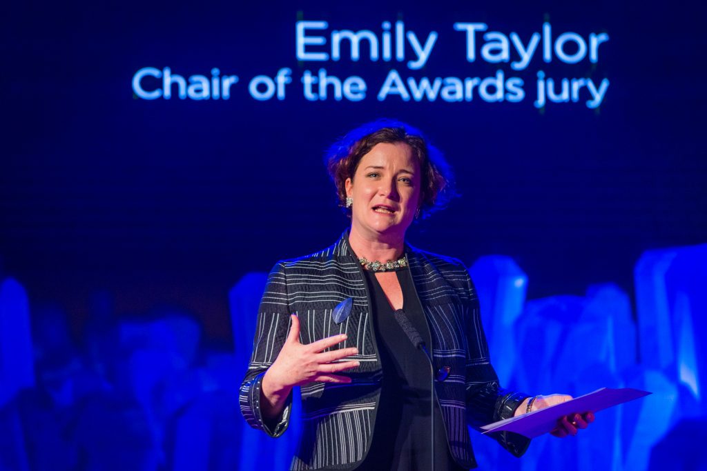 Emily Taylor, Chair of the Awards Jury